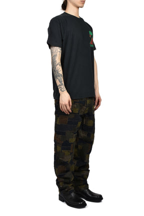 #7 VINYL TEE AGED / BLK