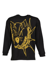 SPIKE LONG SLEEVE TEE / BLK