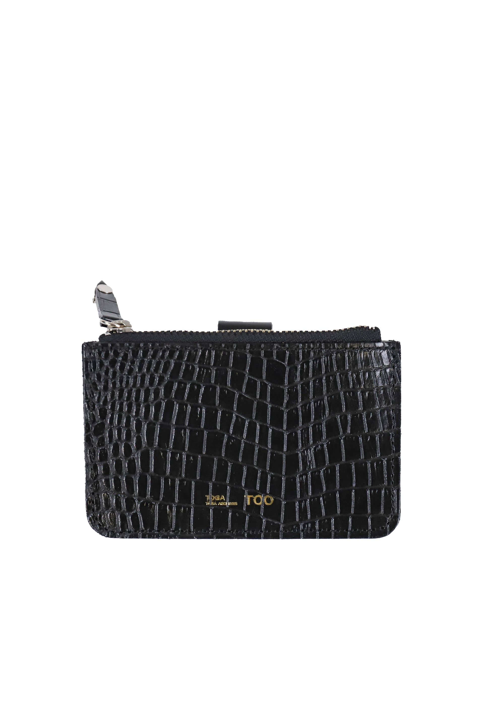 TOGA TOO LEATHER WALLET SMALL / BLK