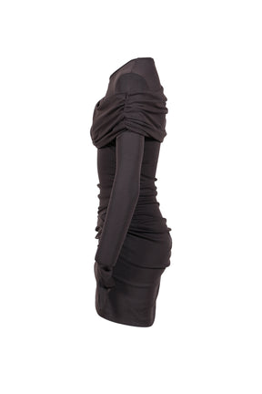 VIRGO MINI DRESS / GRAPGITE 