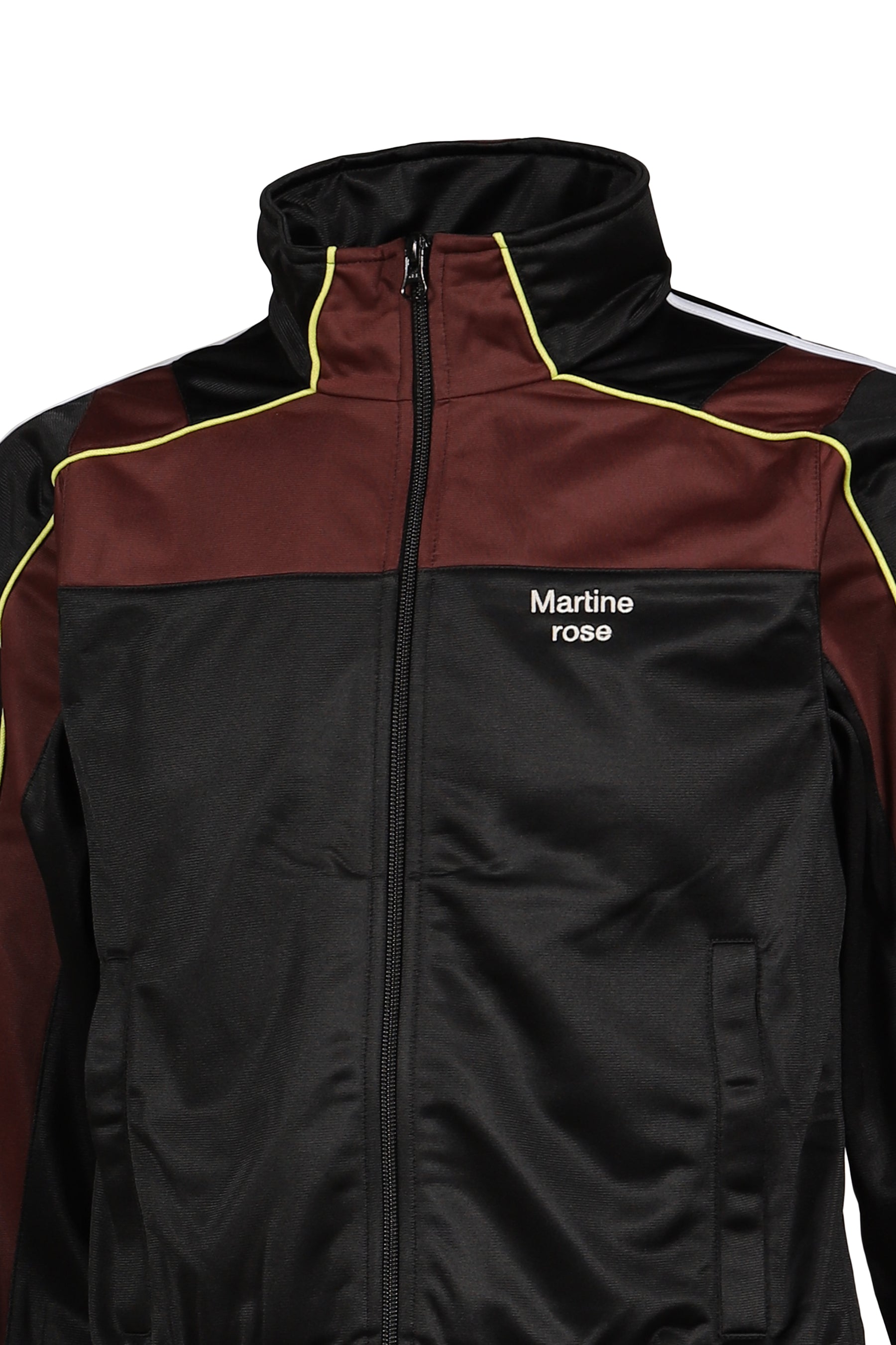 SHRUNKEN TRACK JACKET / BLK BUR BLK