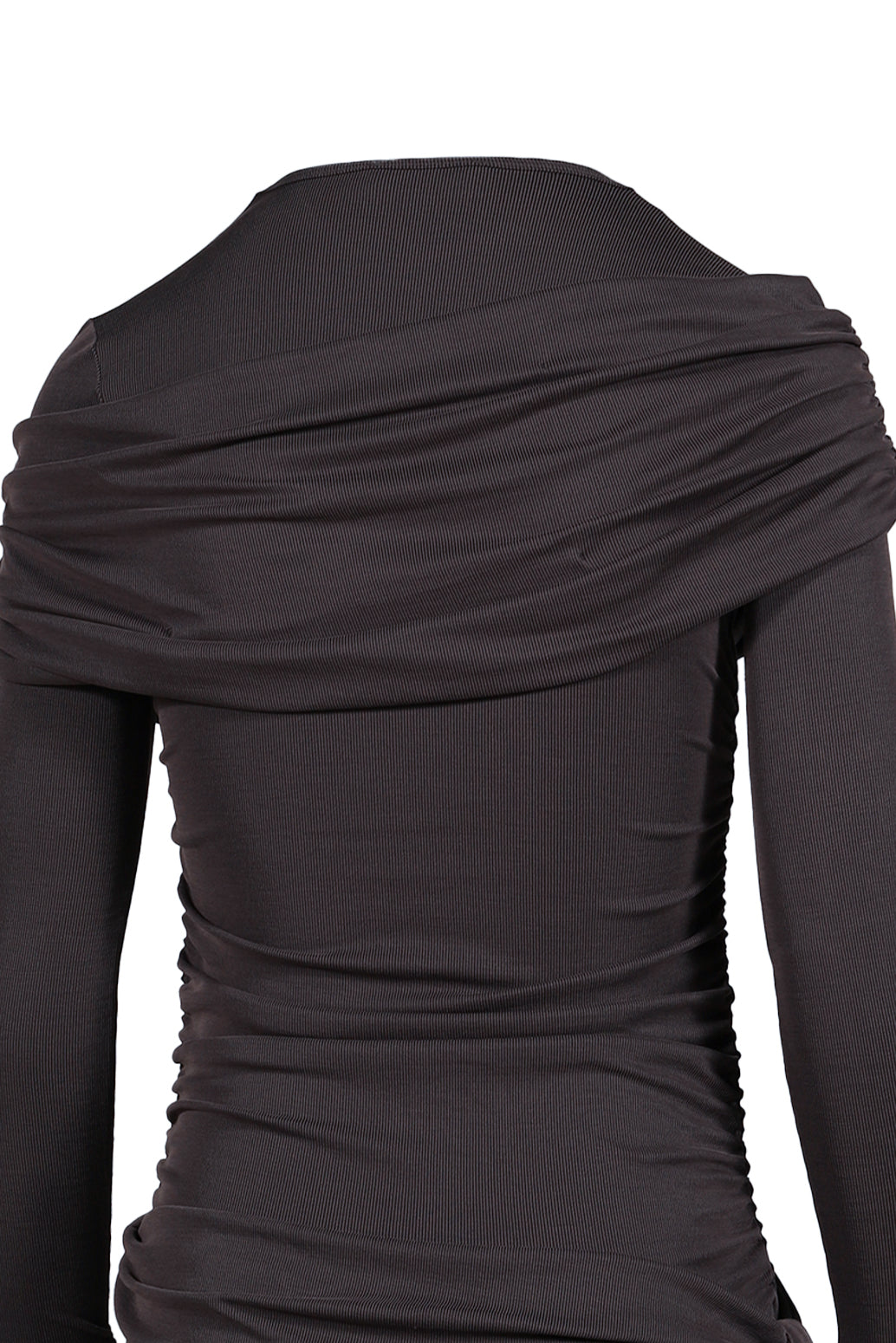 VIRGO MINI DRESS / GRAPGITE 