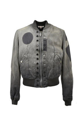 VICTORIAN BOMBER JACKET / ASH GRY