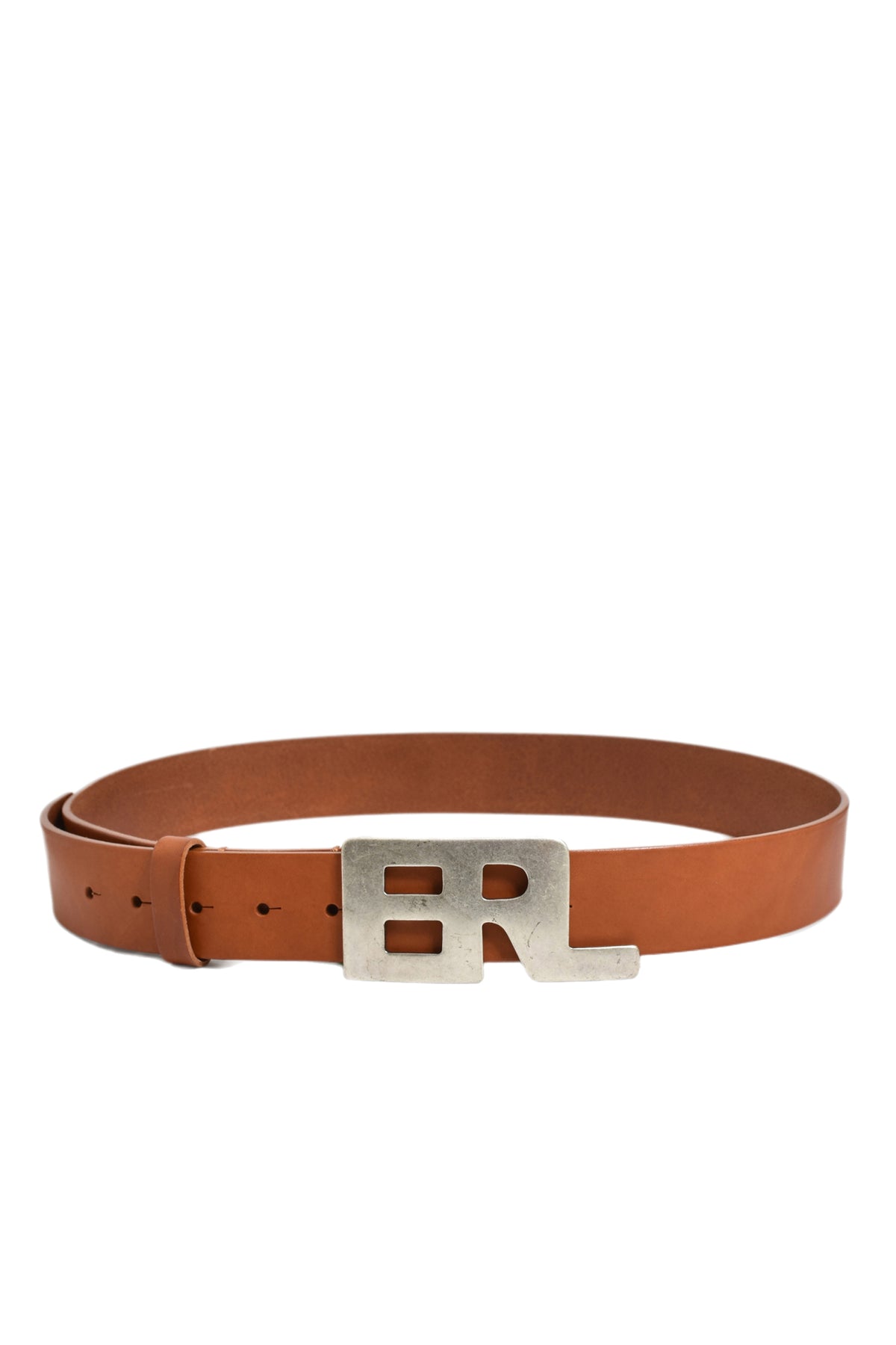 ERL BUCKLE BELT LEATHER / CAMEL