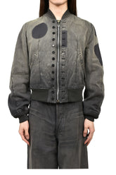 VICTORIAN BOMBER JACKET / ASH GRY