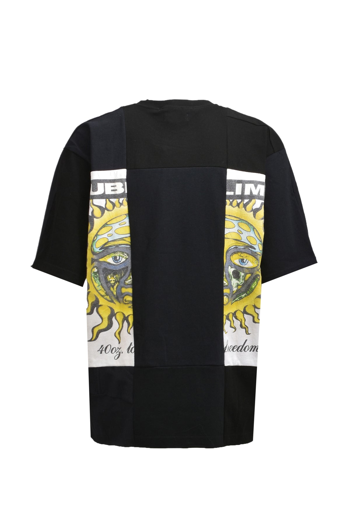 RE: PATCH WORK SS TEE L /  BLK