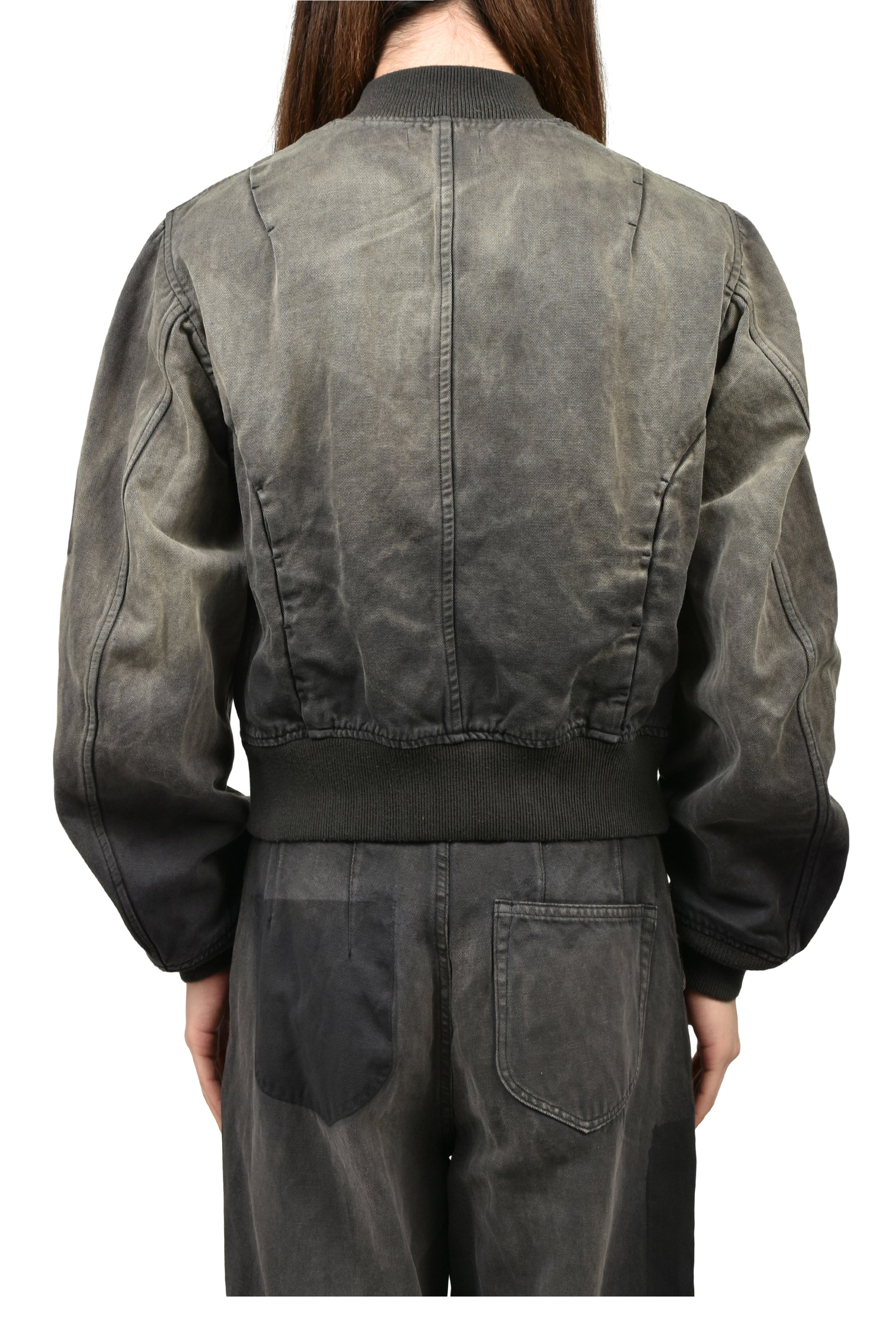 VICTORIAN BOMBER JACKET / ASH GRY