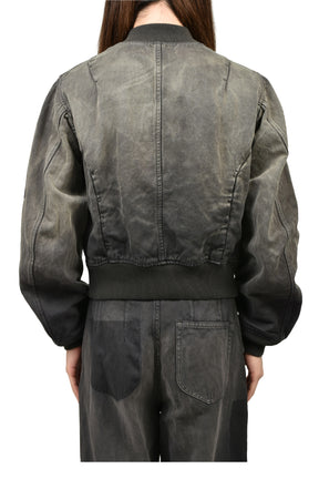 VICTORIAN BOMBER JACKET / ASH GRY