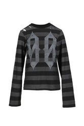 STIPE LONG SLEEVE / BLK