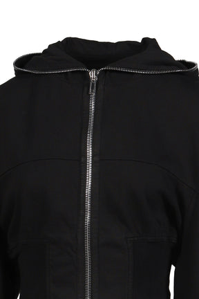 COLLAGE GIMP HOODIE / BLK