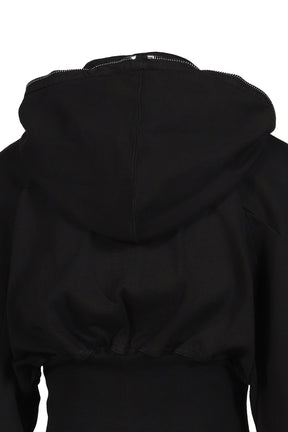 COLLAGE GIMP HOODIE / BLK