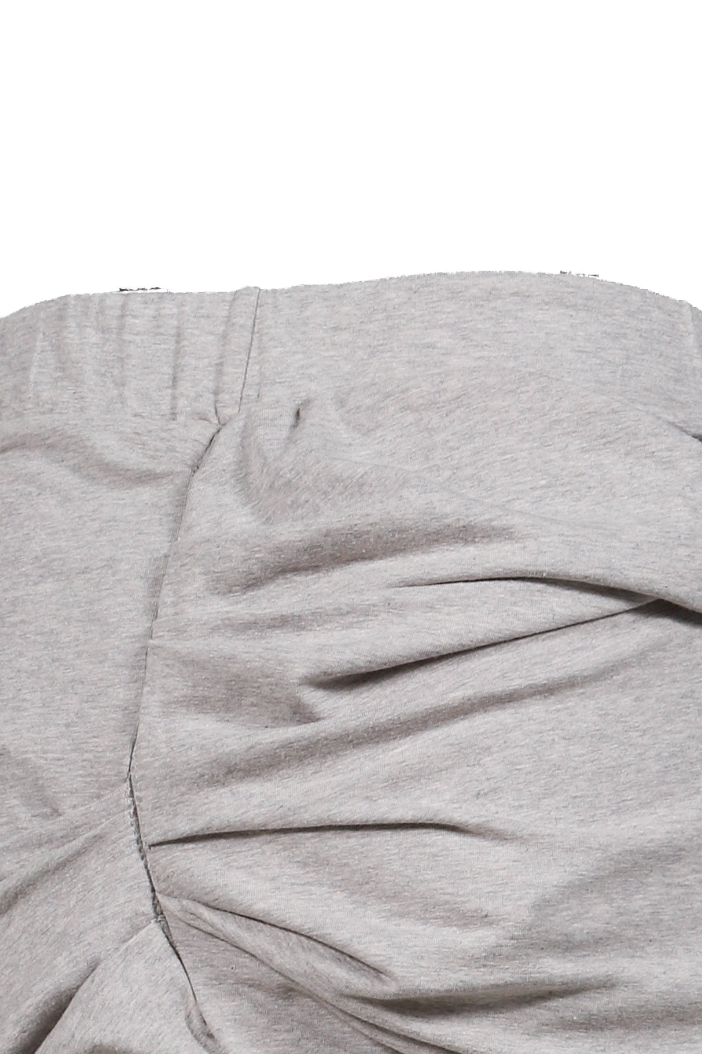 TWIRL RIB SKIRT / GRY BLACK 