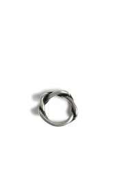 CURB LINKS RING / SIL