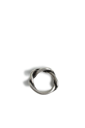 CURB LINKS RING / SIL