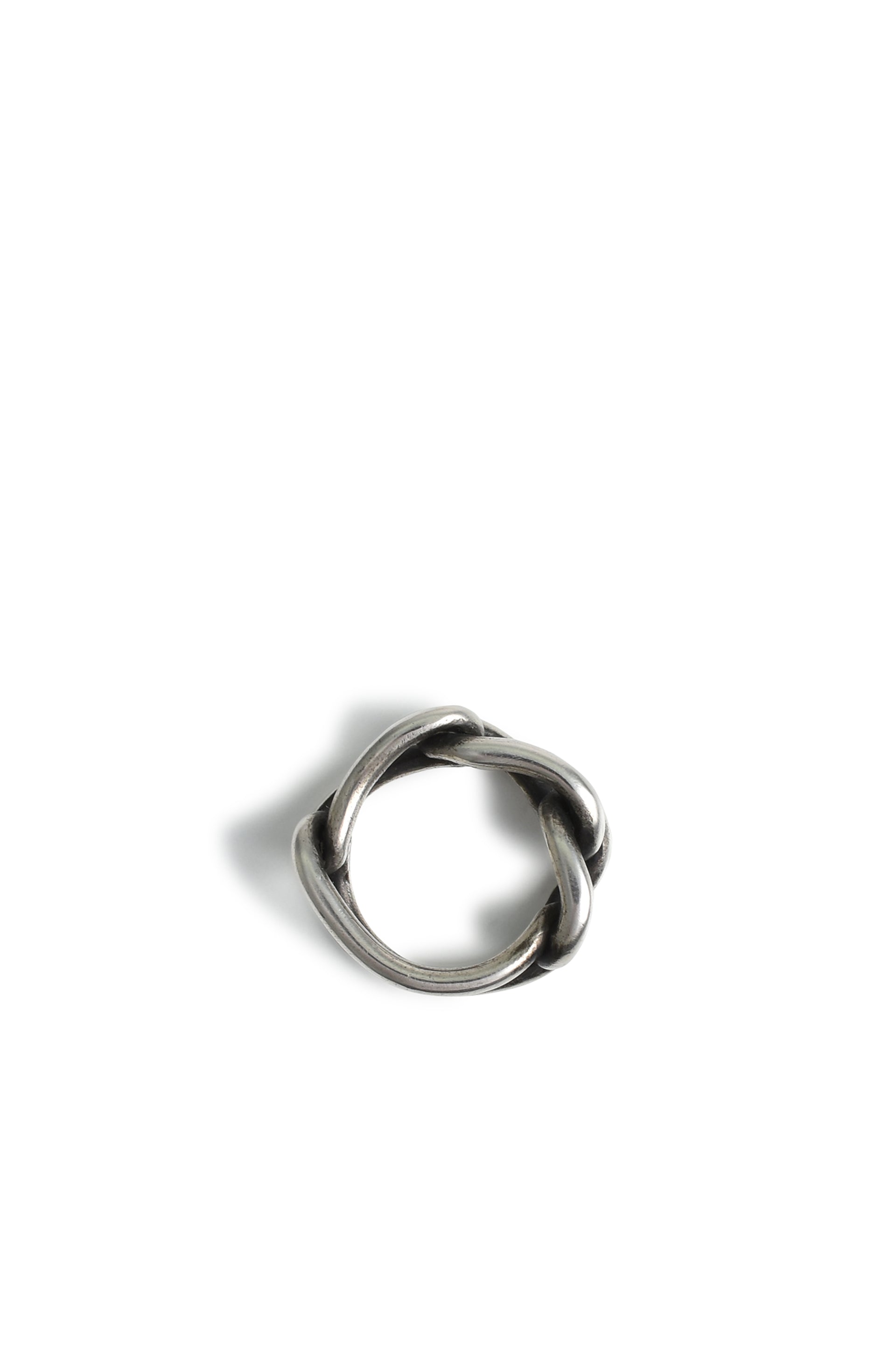 CURB LINKS RING / SIL