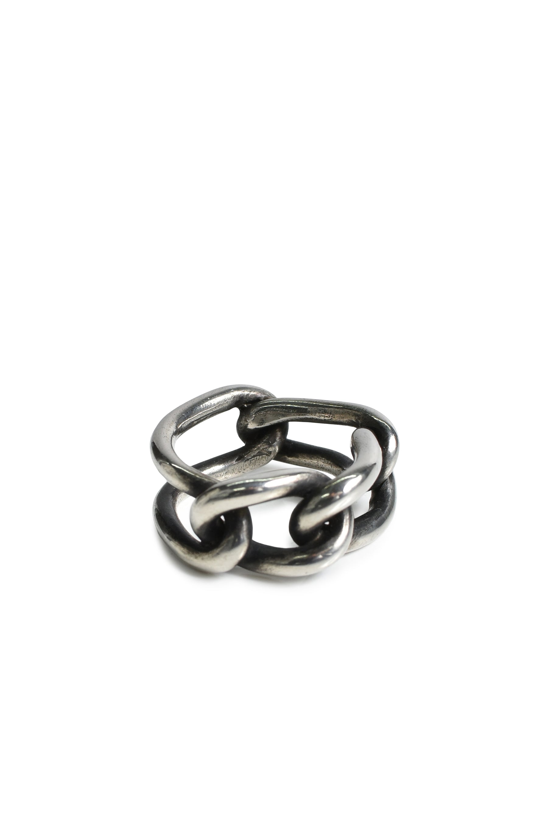CURB LINKS RING / SIL