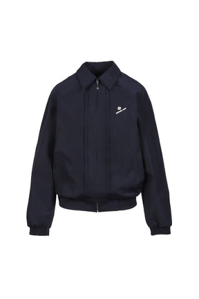 TUCK DETAIL SPORT JACKET / NVY