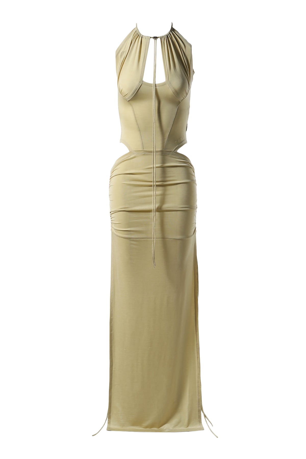 CU DRESS / PALE OLIVE