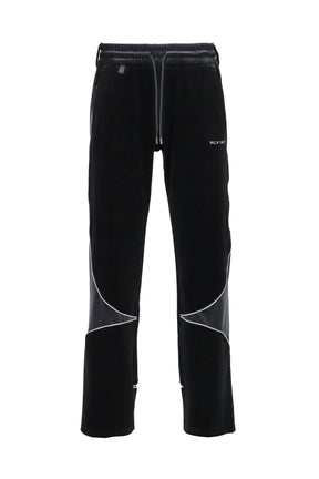 Velour Track Pants / Black 