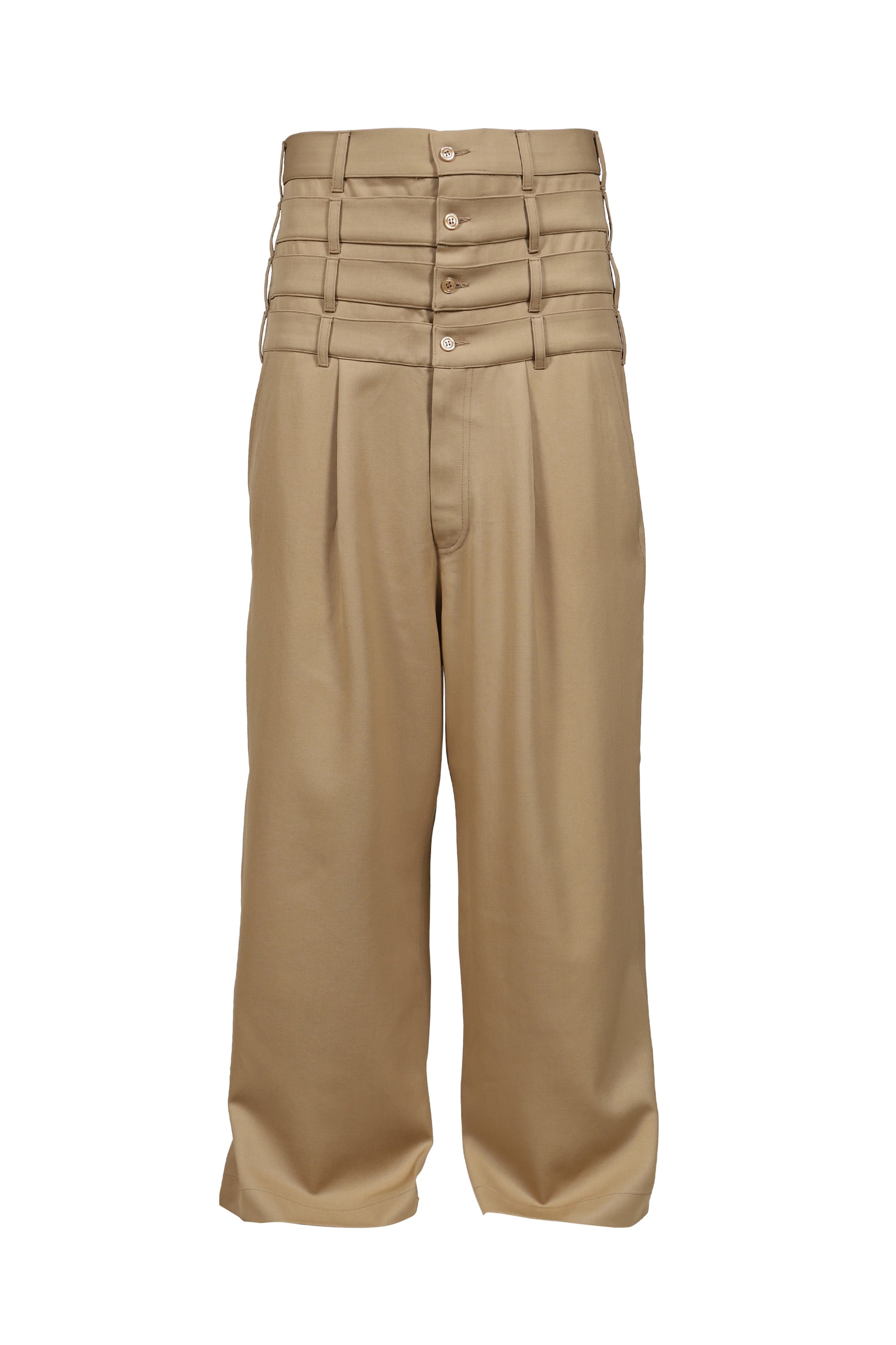4 WAIST TAILORED TROUSERS / BEI