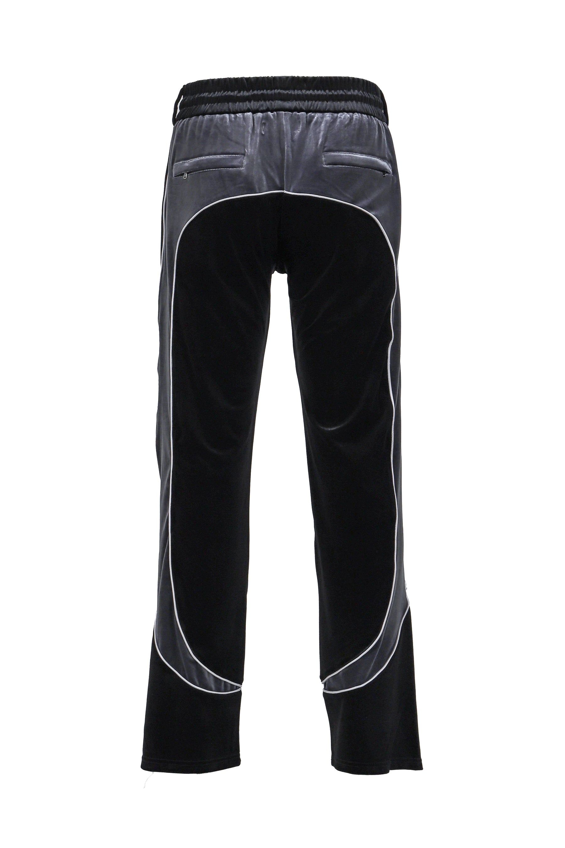 Velour Track Pants / Black 