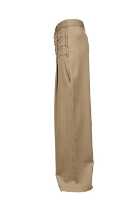 4 WAIST TAILORED TROUSERS / BEI