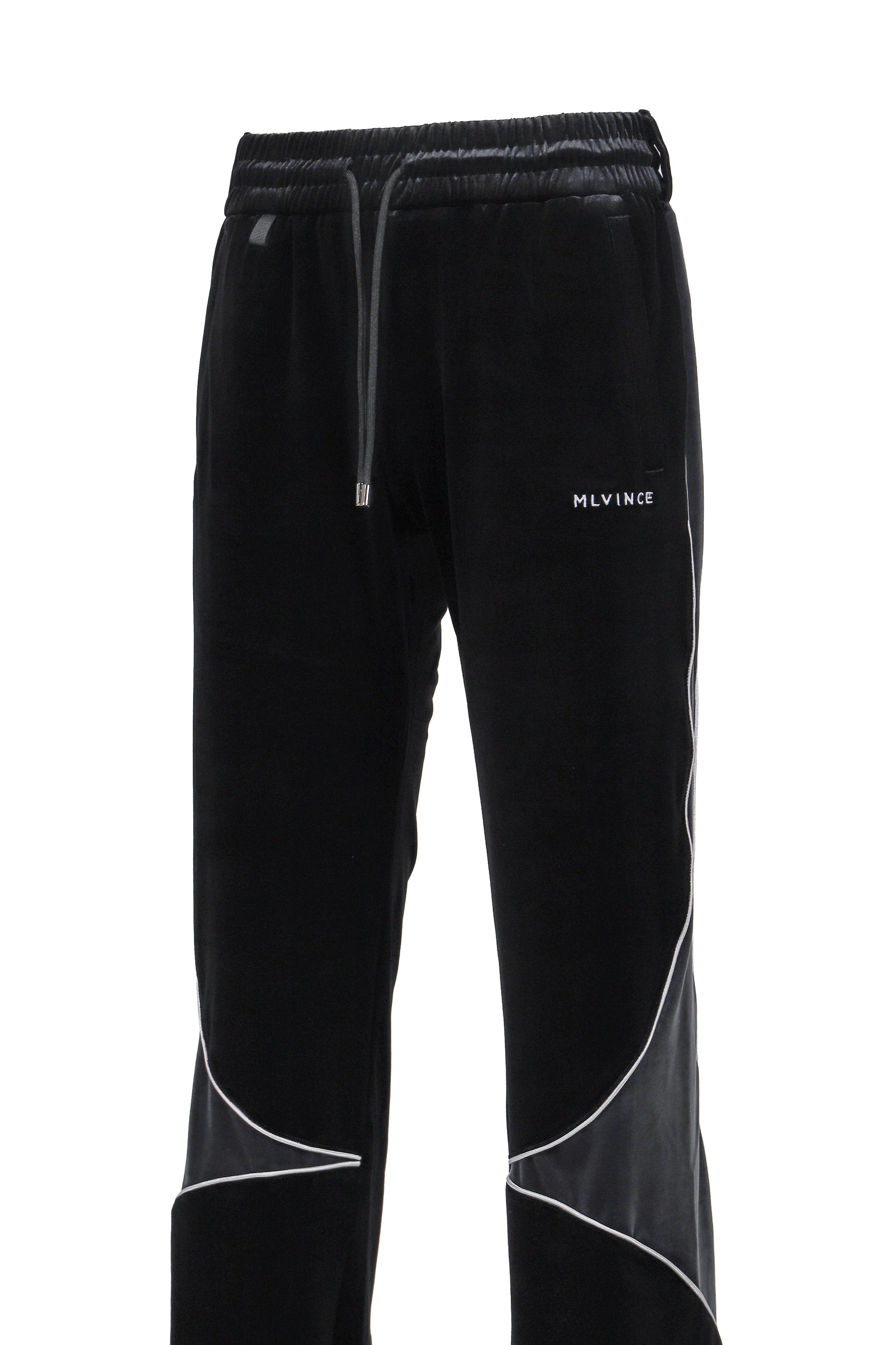 Velour Track Pants / Black 