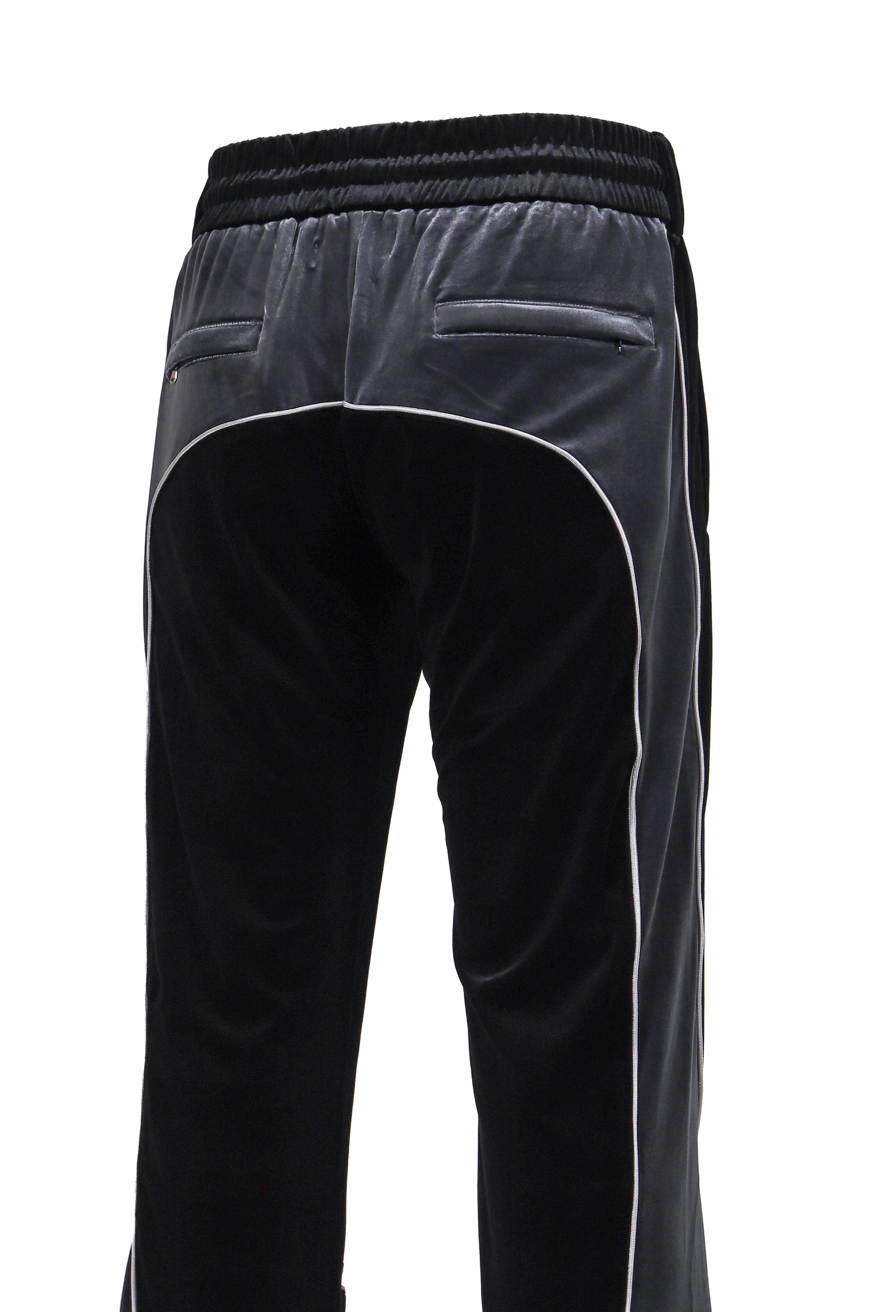 Velour Track Pants / Black 