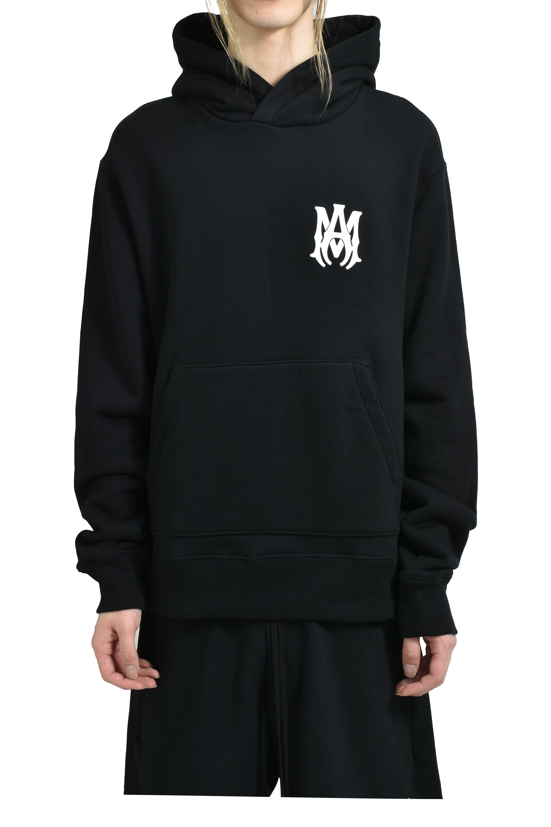 MA CORE LOGO HOODIE / BLK