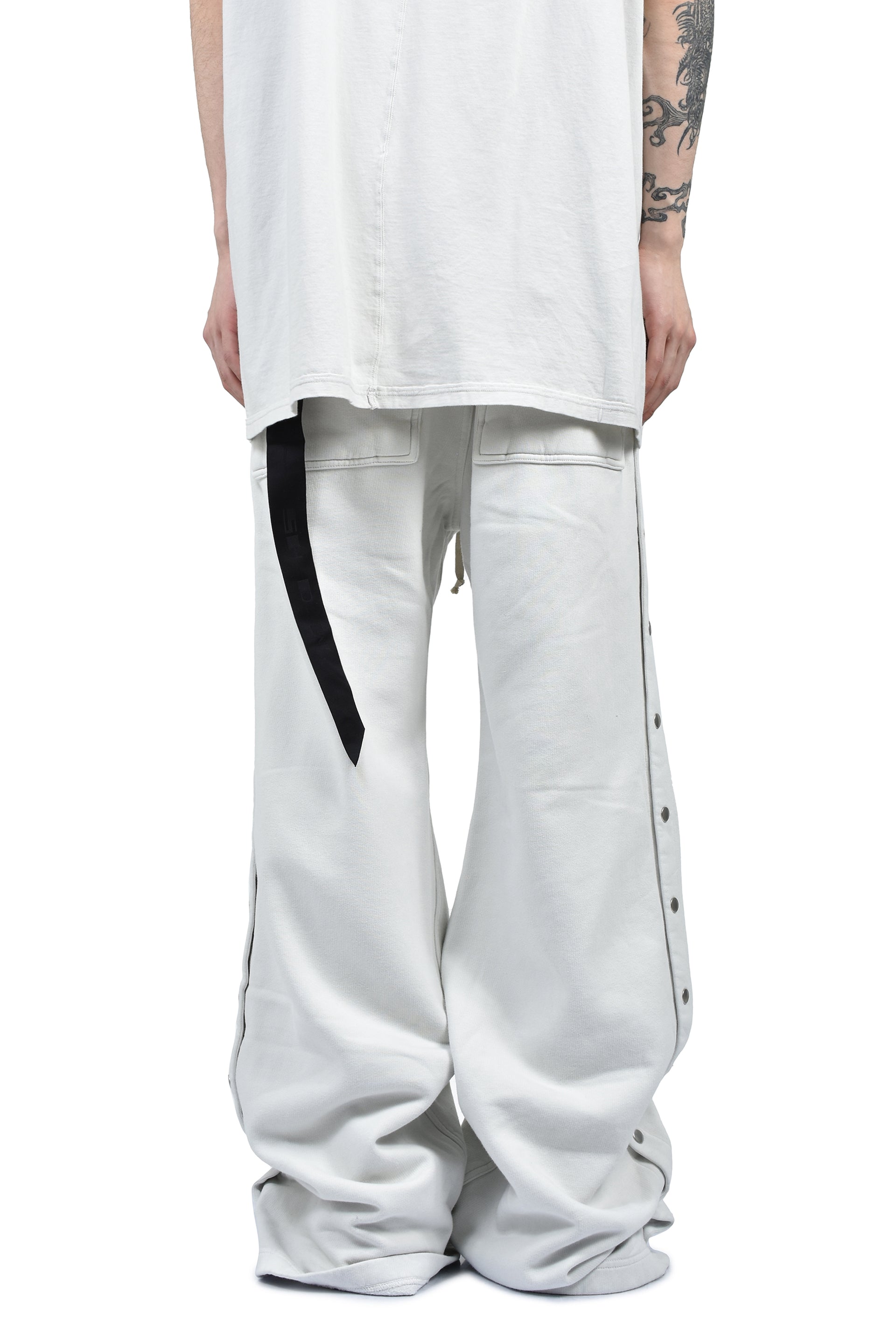 WIDE PUSHER PANTS / MILK WASH