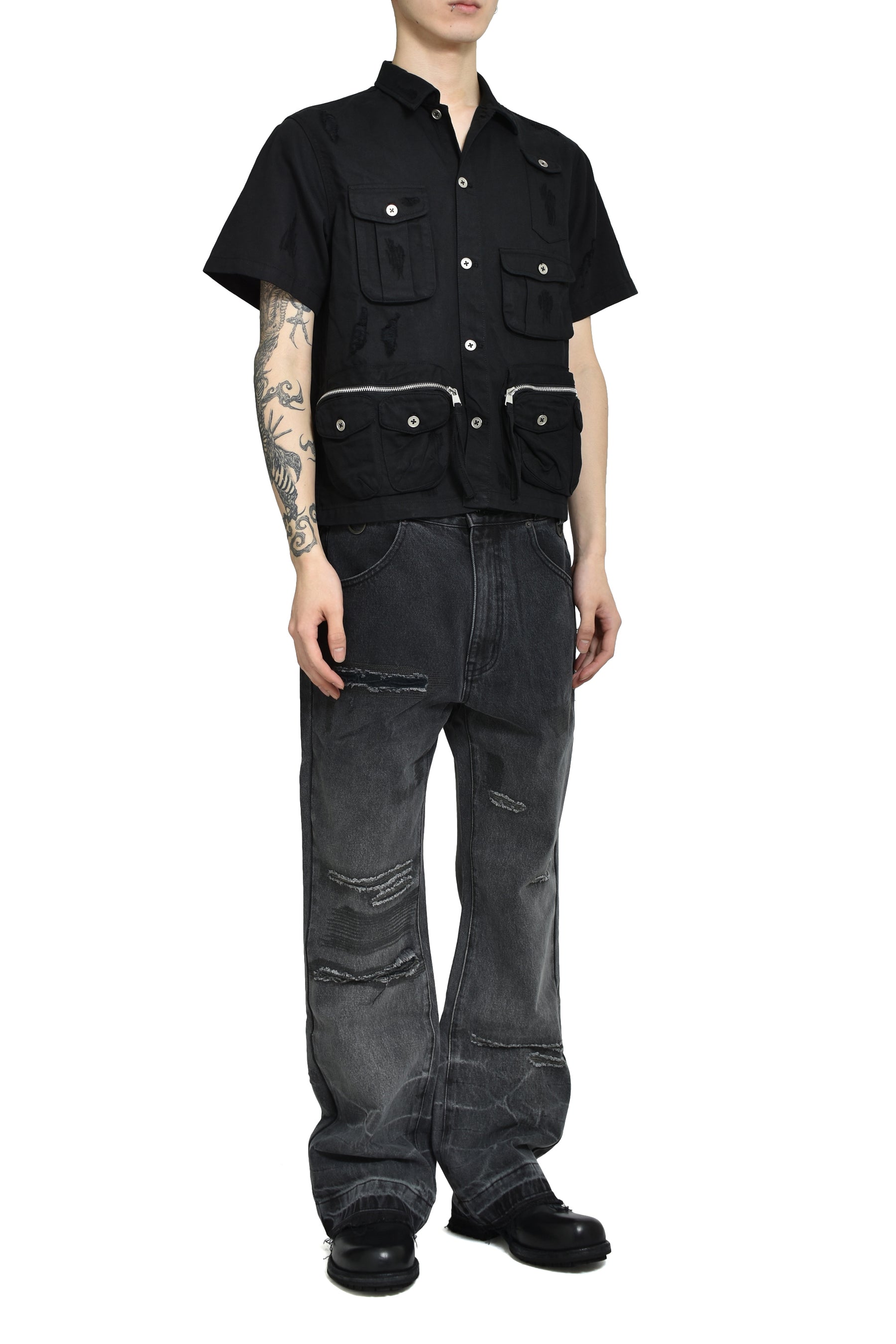 COMBAT SHIRT / BLACK