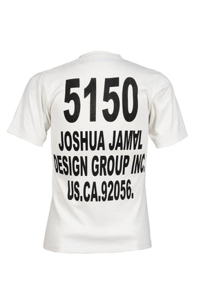 SLUG TEE (UPCYCLED VINTAGE TEE) / WHT