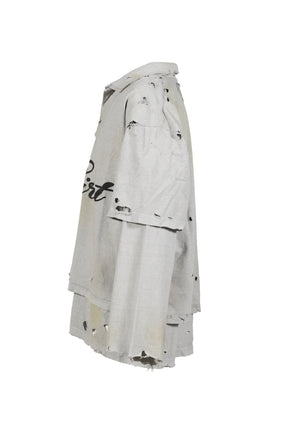 FRAT LONG SLEEVE / DIRT DIRTY WHT