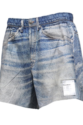 PEACESHELL 5 UNLINED SHORTS / DIGITAL DENIM