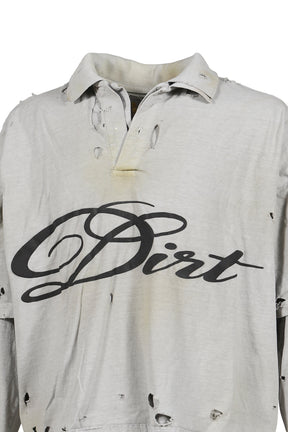 FRAT LONG SLEEVE / DIRT DIRTY WHT