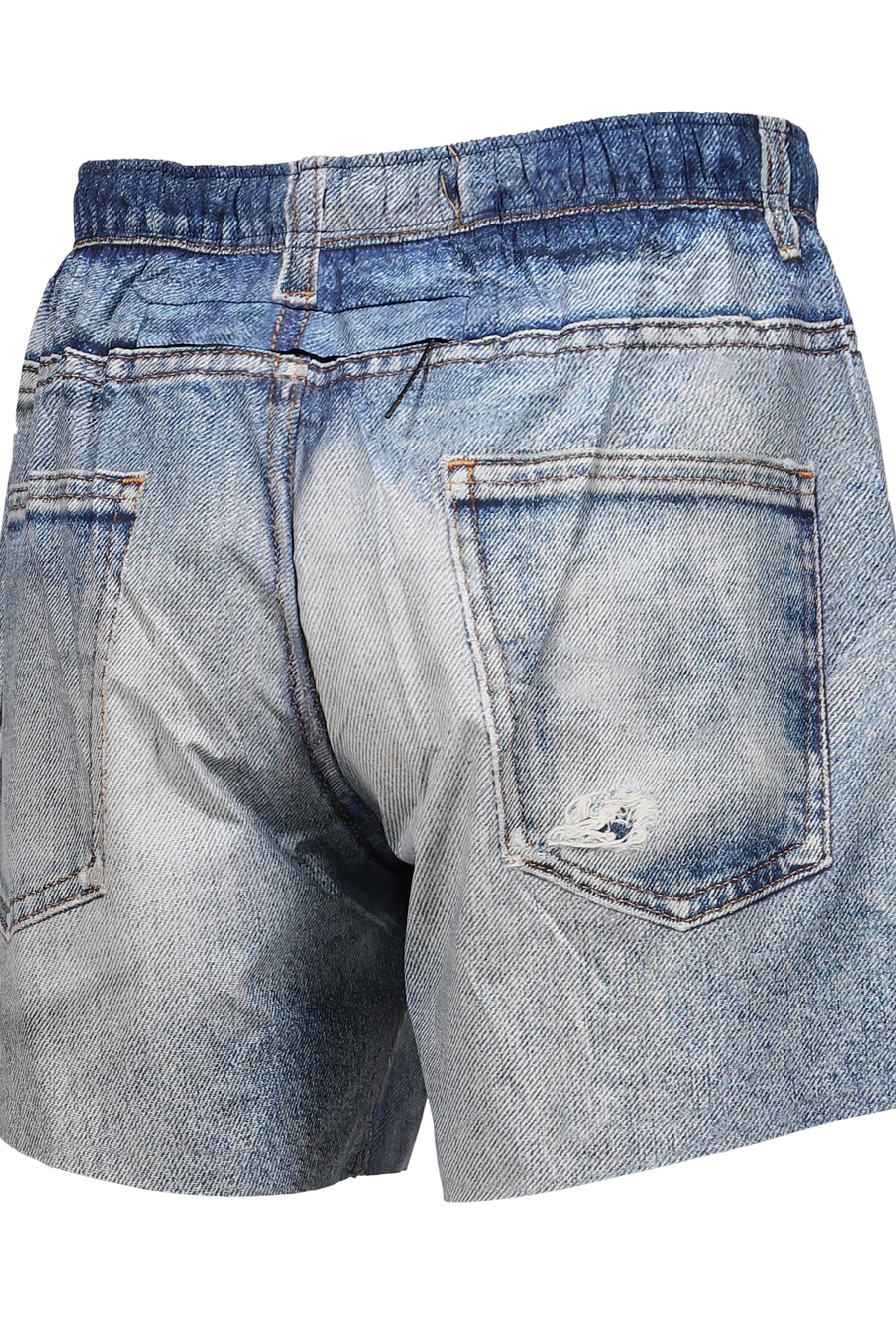 PEACESHELL 5 UNLINED SHORTS / DIGITAL DENIM