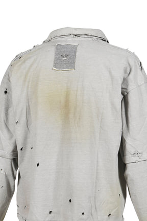 FRAT LONG SLEEVE / DIRT DIRTY WHT