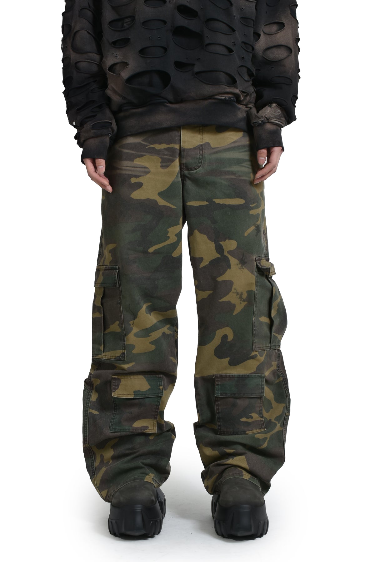 TYPE2 CARGO PANTS / VINTAGE CAMO