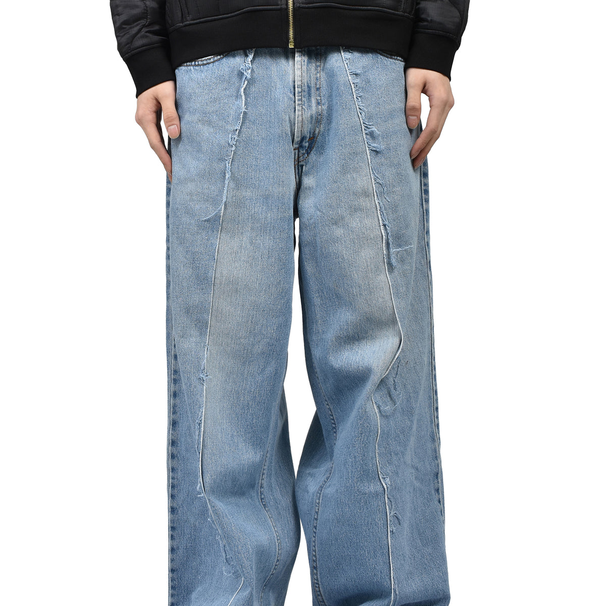 NVCLEAR ニュークリア FW25 REMAKE WIDE DENIM PANTS / ASSORTED