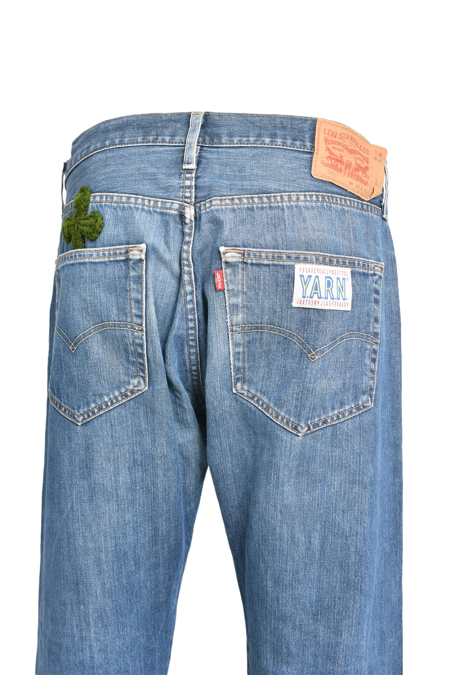 AGGREGATION 3D CROSS DENIM / MULTI