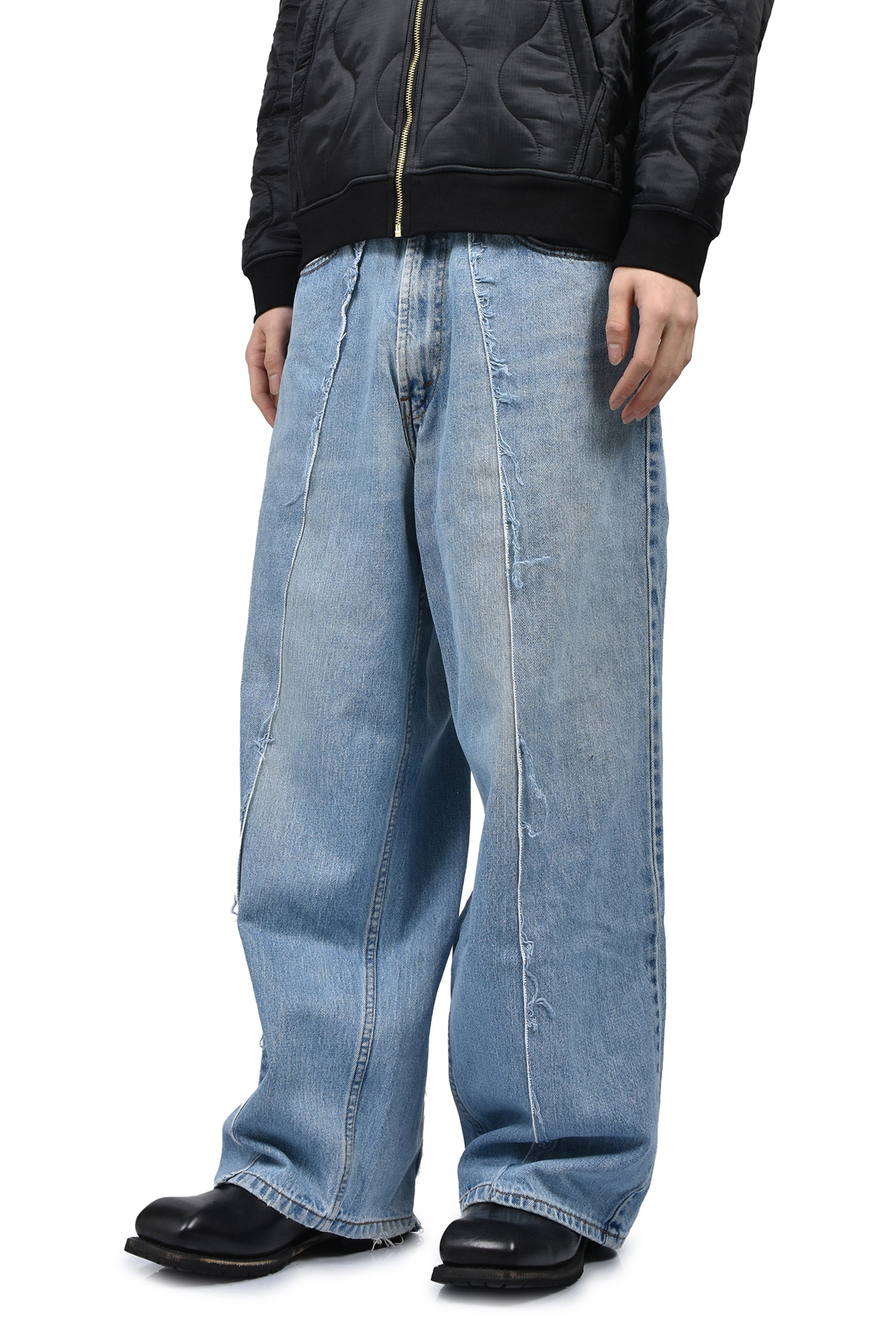 REMAKE WIDE DENIM PANTS / ASSORTED 