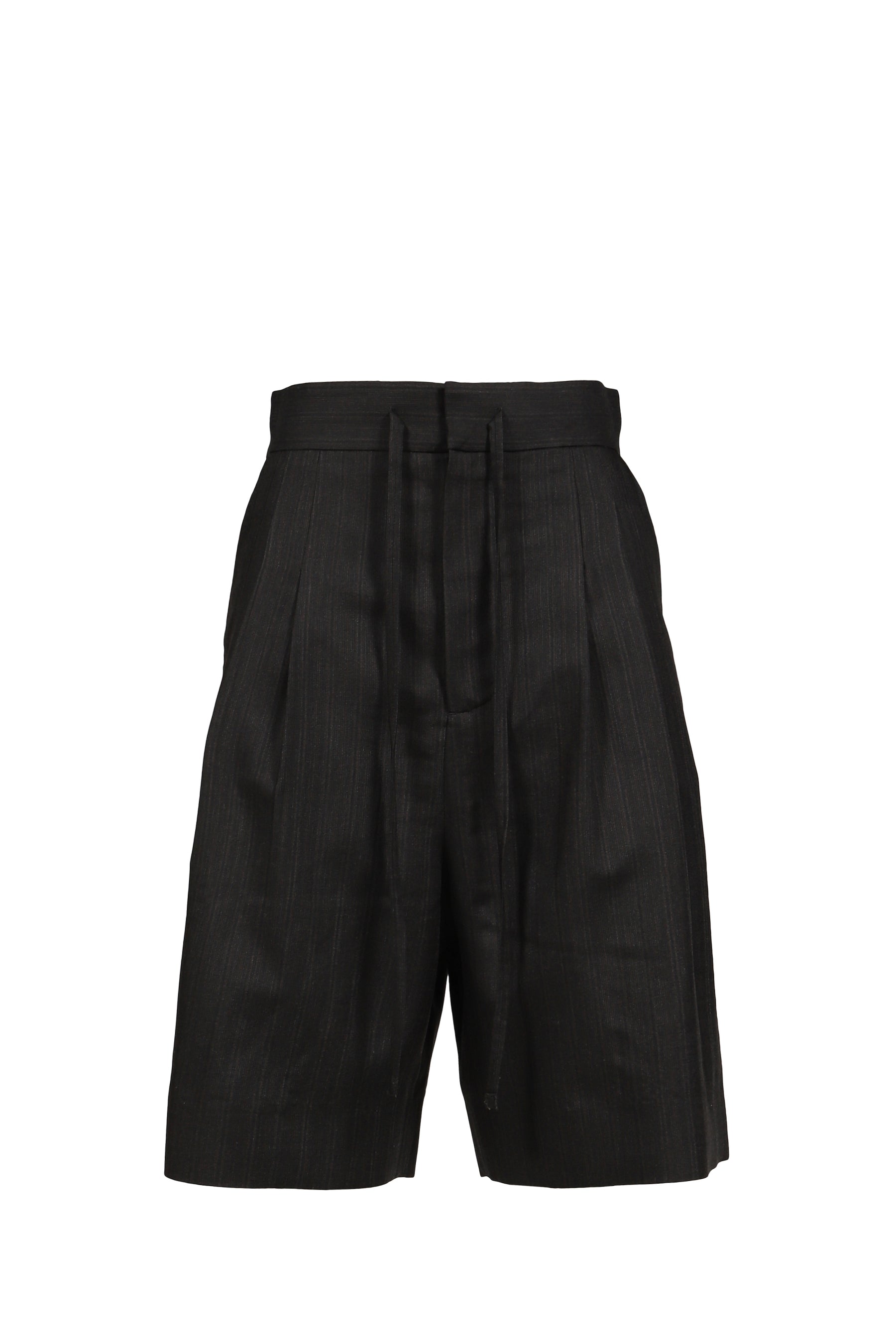 BAGGY SHORTS / BLK STRIPED