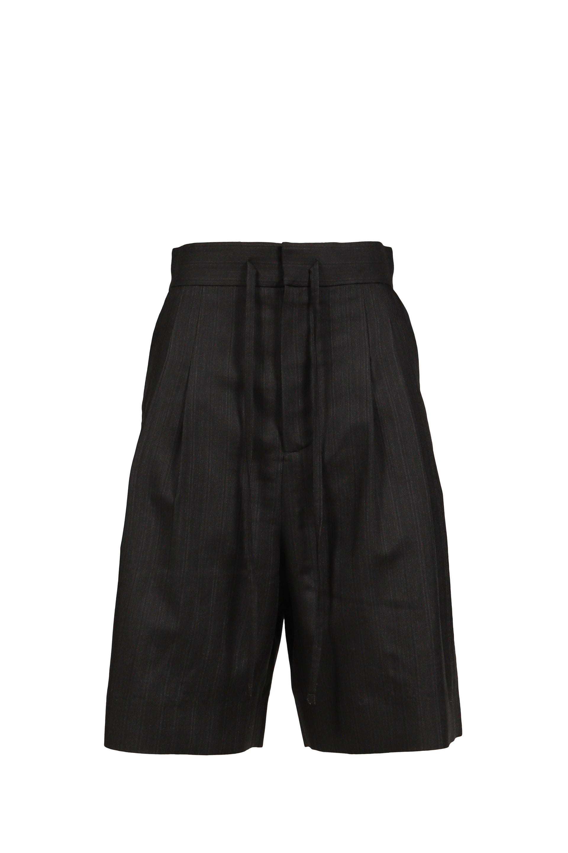 BAGGY SHORTS / BLK STRIPED