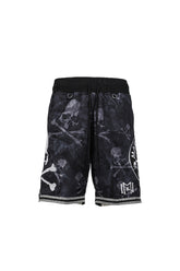 BT16958-CLBBLCK/MASTERMINDXM&N PRINT SHORTS / BLK