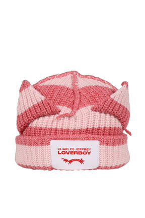 CHUNKY EARS BEANIE / PNK