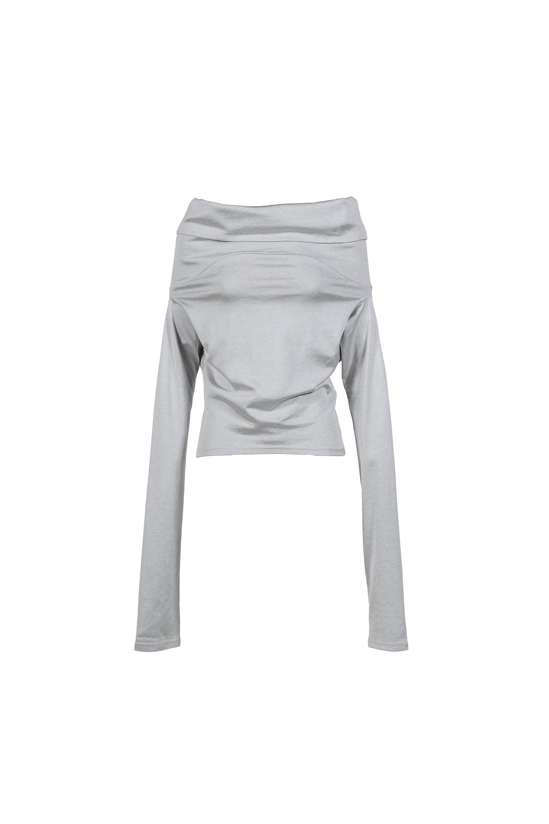 LULU LONG SLEEVE FOOTBALL JERSEY / GRY