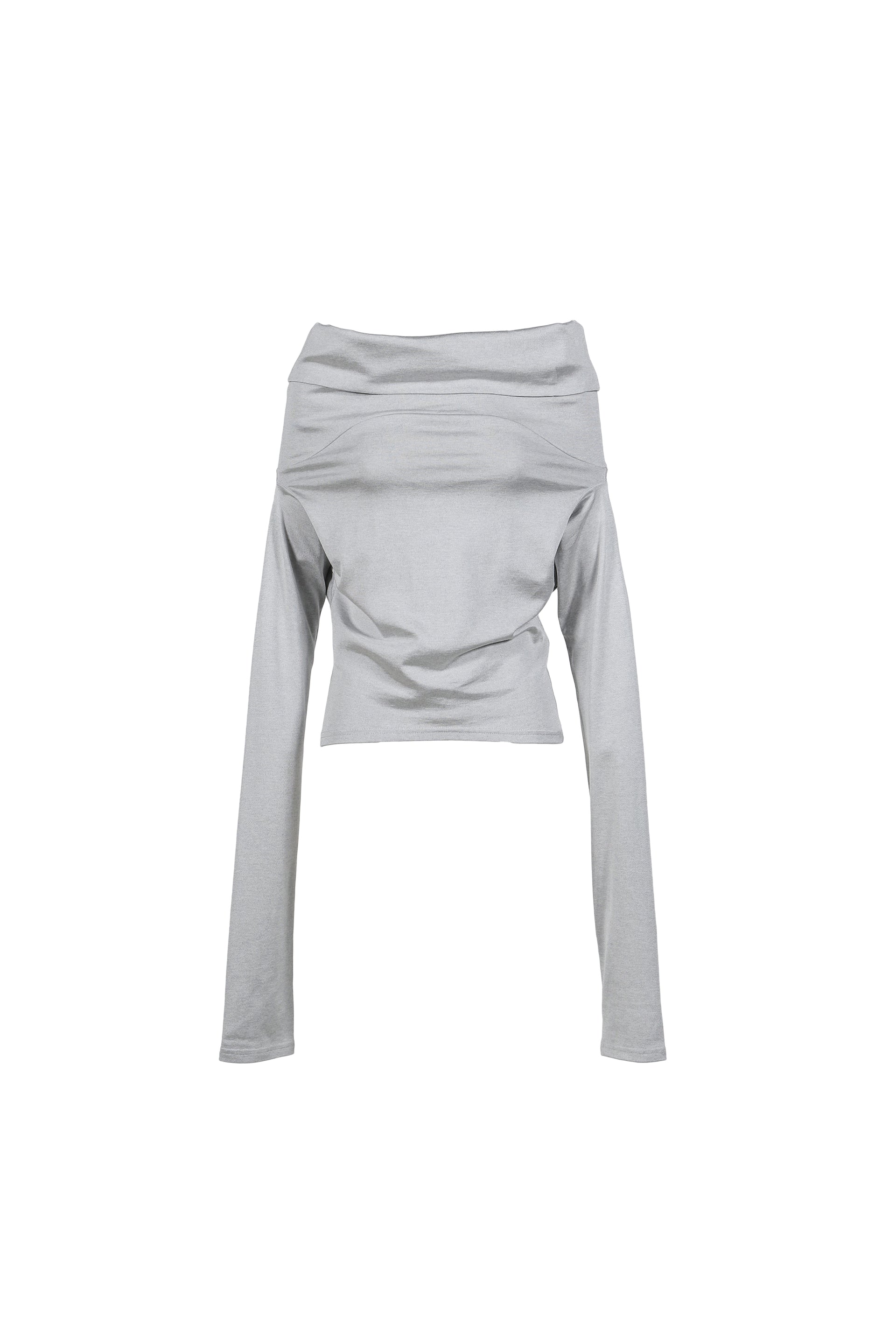 LULU LONG SLEEVE FOOTBALL JERSEY / GRY