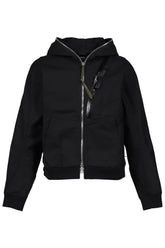 HOODED PARKA JACKET / BLK