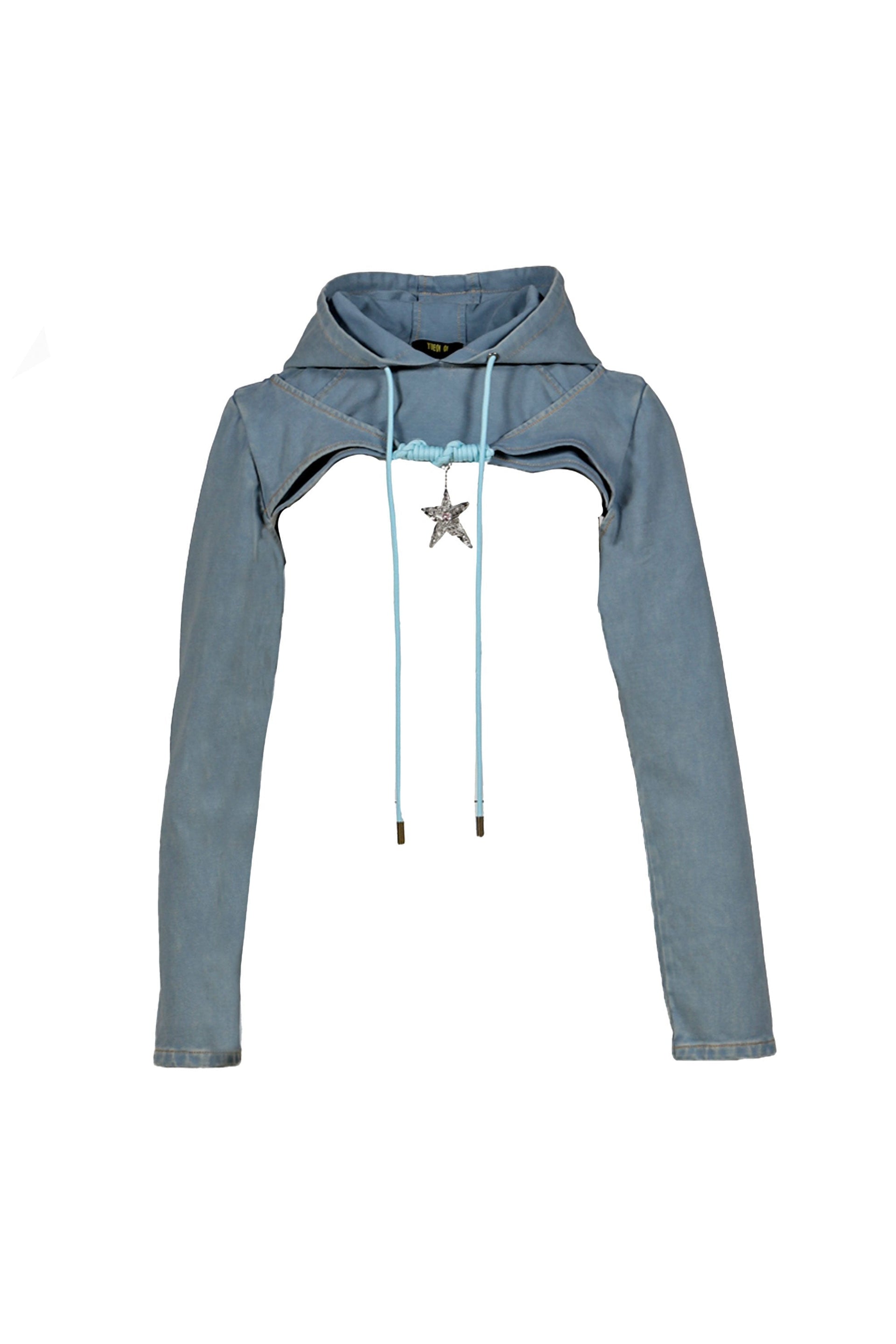 YUEQI QI MICRO HOODIE / BLU