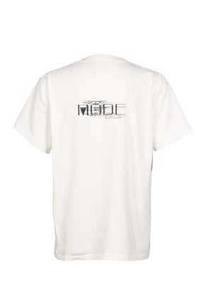 RISE UP THE VALLEY LIKE A HURRICANE TEE / WHT